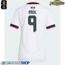 Maglie da calcio Messico Raul Jimenez #9 Seconda Maglia Femminile Mondiali 2026  Manica Corta